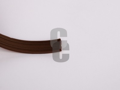 Нови предложения Уплътнение гумен Е профил - кафяв